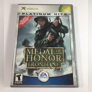 Medal of Honor: Frontline (Microsoft Xbox, 2002) Complete